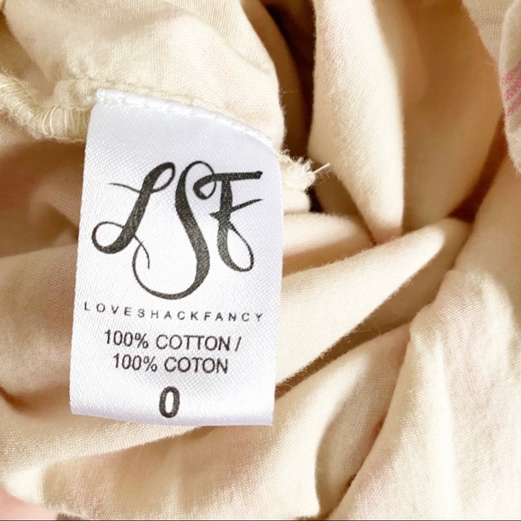 Loveshackfancy Edeline Striped Ruffle Jumpsuit 0 - Picture 11 of 14